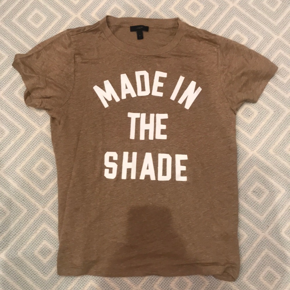 J. Crew Made in the Shade Tee